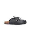 Jw Anderson Mules Punk In Black