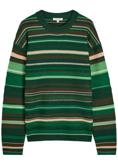 JW ANDERSON JW ANDERSON MULTI STRIPE WOOL JUMPER