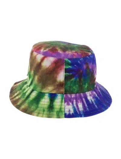 Pre-owned Jw Anderson Multicolor Bucket Hat In Purple