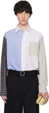 Jw Anderson Patchwork Shirt In 899