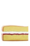Jw Anderson Victoria Sponge Multicolor Clutch With Magnetic Closure In Resin Woman