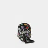 Jw Anderson Tasche Cap Midi Aus Schwarzem Leder In Multi