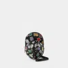 Jw Anderson Tasche Cap Midi Aus Schwarzem Leder In Multi