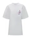 Jw Anderson Naturally Sweet Cotton T-shirt In White