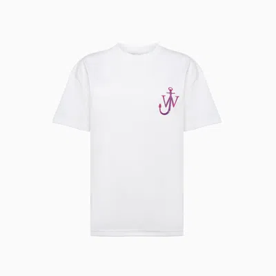 Jw Anderson Naturally Sweet T-shirt In White