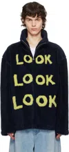 Jw Anderson Look Look Look Zip Front Jacket In 888