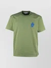 Jw Anderson Anchor Logo T-shirt In Green