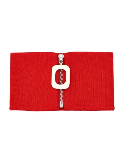Jw Anderson J. W. Anderson Neckband With Puller In Red