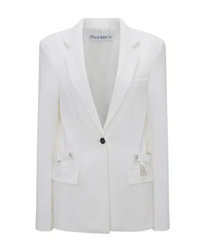JW ANDERSON JW ANDERSON SINGLE-BREASTED LONG-SLEEVED BLAZER