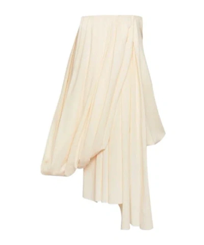 JW ANDERSON DRAPED BUSTIER DRESS