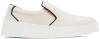 Jw Anderson Men's Canvas Slip-on Sneakers In Natural