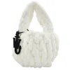 Jw Anderson Off White Small Blanket Shopper Bag In White