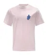 Jw Anderson Pink Logo Patch T-shirt In Pink