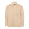 Jw Anderson J. W. Anderson Relaxed Fit Jacket With Classic Collar In Gold