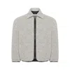 Jw Anderson Wool And Cotton-blend Jacket In Gray