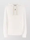 Jw Anderson J.w. Anderson Anchor Embroidery Hoodie In White
