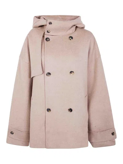 Jw Anderson J. W.anderson Oversize Peacoat In Pink