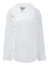 Jw Anderson J.w.anderson Women Asymmetric Shirt In White