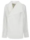 Jw Anderson J.w.anderson Women Asymmetric Shirt In White