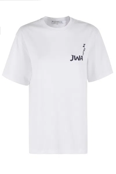 JW ANDERSON OVERSIZED ORGANIC COTTON T-SHIRT