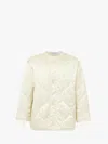Jw Anderson Oversized Quilted Jacket In White