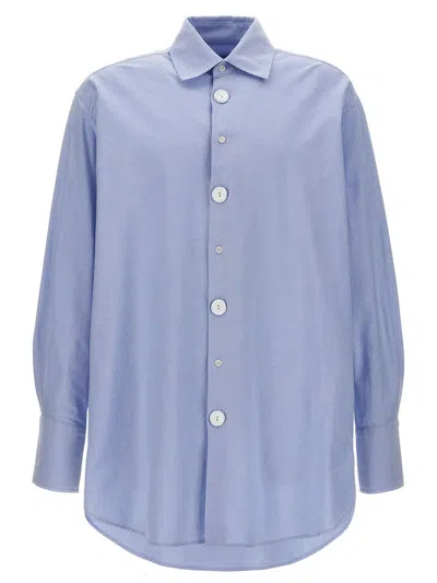 Jw Anderson J.w. Anderson Oversized Shirt In Blue