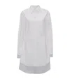 Jw Anderson Double Shirt Dress Sleeve Long In White