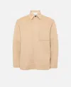 Jw Anderson J. W. Anderson Relaxed Fit Jacket With Classic Collar In Neutral