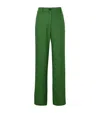 Jw Anderson Mid-rise Tailored Trousers In Green