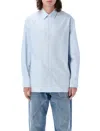 Jw Anderson Men's Oxford Shirt In Blue