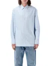 Jw Anderson Men's Oxford Shirt In Blue
