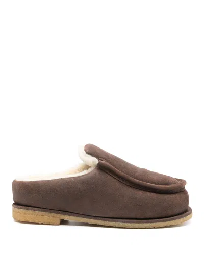 JW ANDERSON MOCASINES - MARRÓN OSCURO