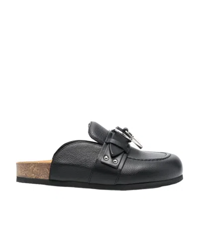 JW ANDERSON JW ANDERSON BUCKLE DETAILED SLIP-ON MULES