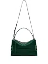 Jw Anderson Panel Messenger Bag In Green