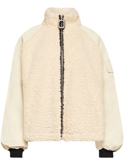 JW ANDERSON PANELLED FLEECE TRACK JACKET