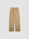 Jw Anderson Pantaloni Twisted Workwear In Flax