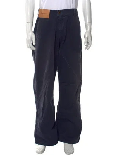 Pre-owned Jw Anderson Pants In Blue