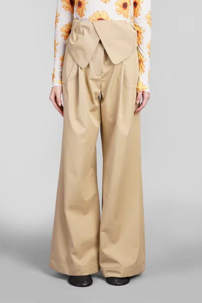 JW ANDERSON PANTS IN BEIGE COTTON