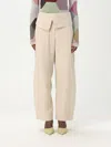 Jw Anderson Pants  Woman Color Beige In Beige