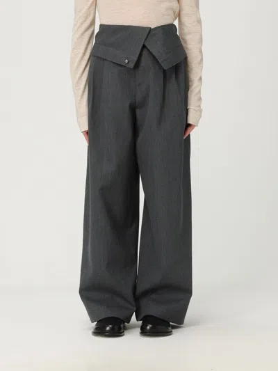JW ANDERSON PANTS JW ANDERSON WOMAN COLOR GREY,H23070020
