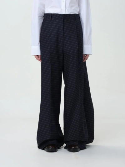 Jw Anderson Trousers  Woman Colour Navy