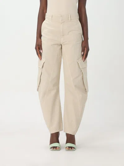 Jw Anderson Pants  Woman Color Yellow Cream
