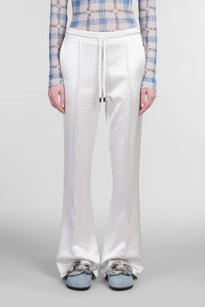 Jw Anderson Pants In Silver