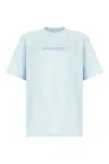 Jw Anderson J.w.anderson Men Three-dimensional Logo T-shirt In Burgundy