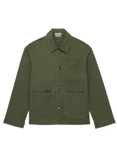 Jw Anderson Patch Pocket Jacket In Green