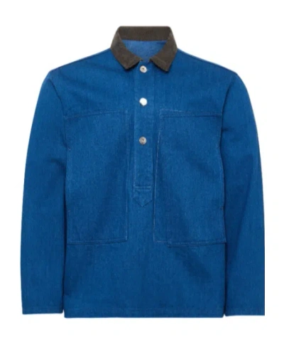 JW ANDERSON JW ANDERSON PATCH POCKET RUGBY SHIRT