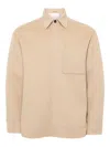 Jw Anderson J. W. Anderson Relaxed Fit Jacket With Classic Collar In Pink
