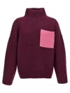 Jw Anderson J.w.anderson 'patch Pocket' Sweater In Multicolor
