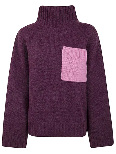 JW ANDERSON PATCH POCKET TURTLENECK JUMPER