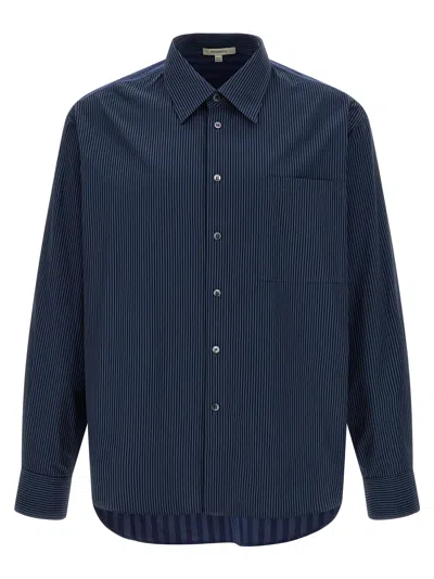 JW ANDERSON PATCHWORD STRIPED SHIRT